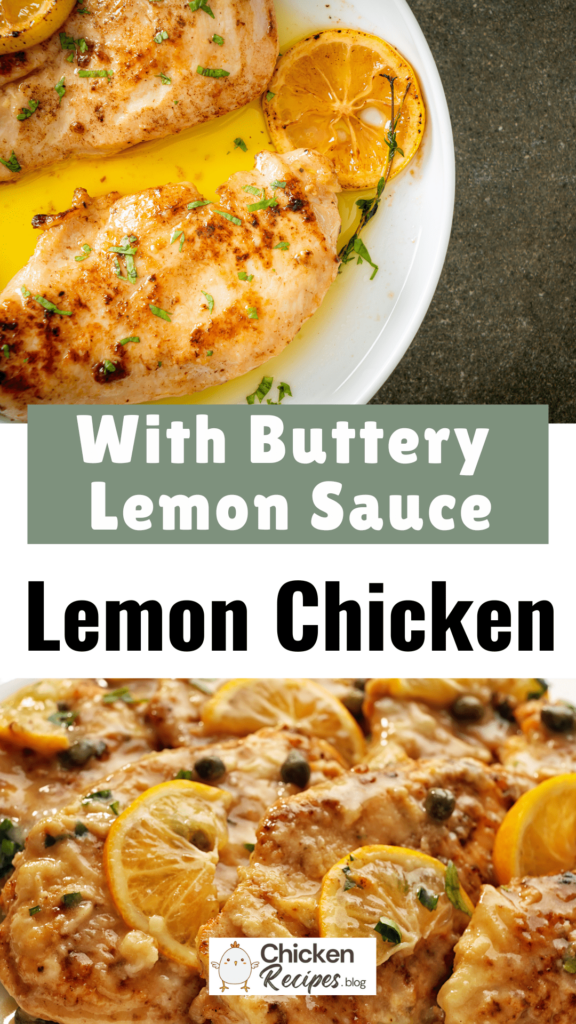 Lemon Chicken with Lemon Butter Sauce