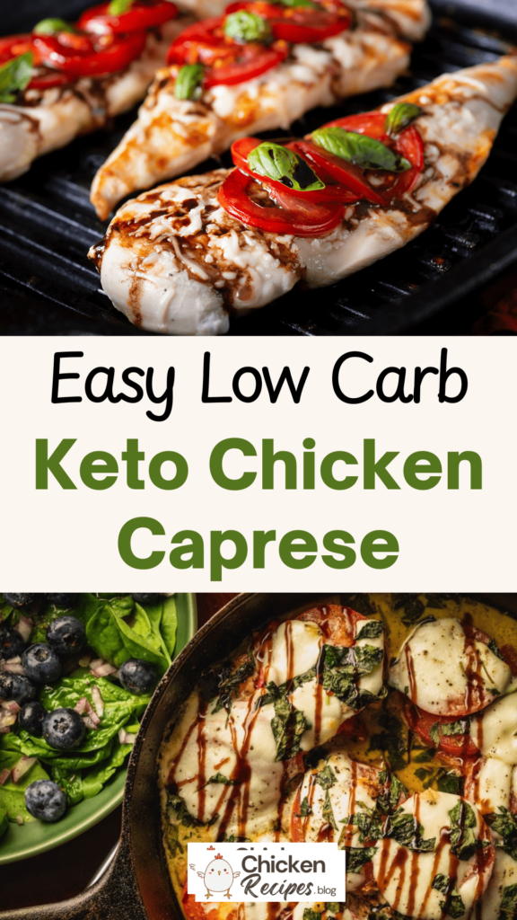 Low Carb Chicken Caprese