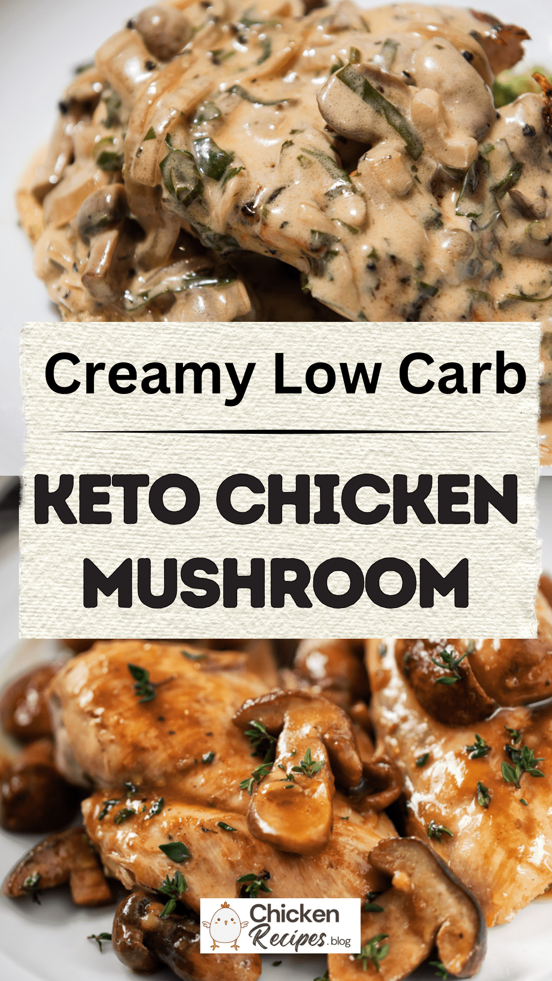 Low Carb Chicken and Mushroom