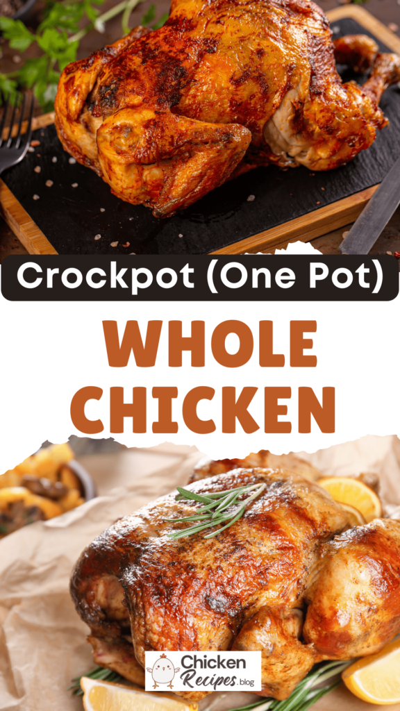 Slow Cooker Whole Chicken