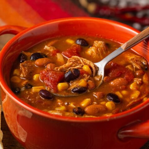 Crockpot Chicken Taco Soup