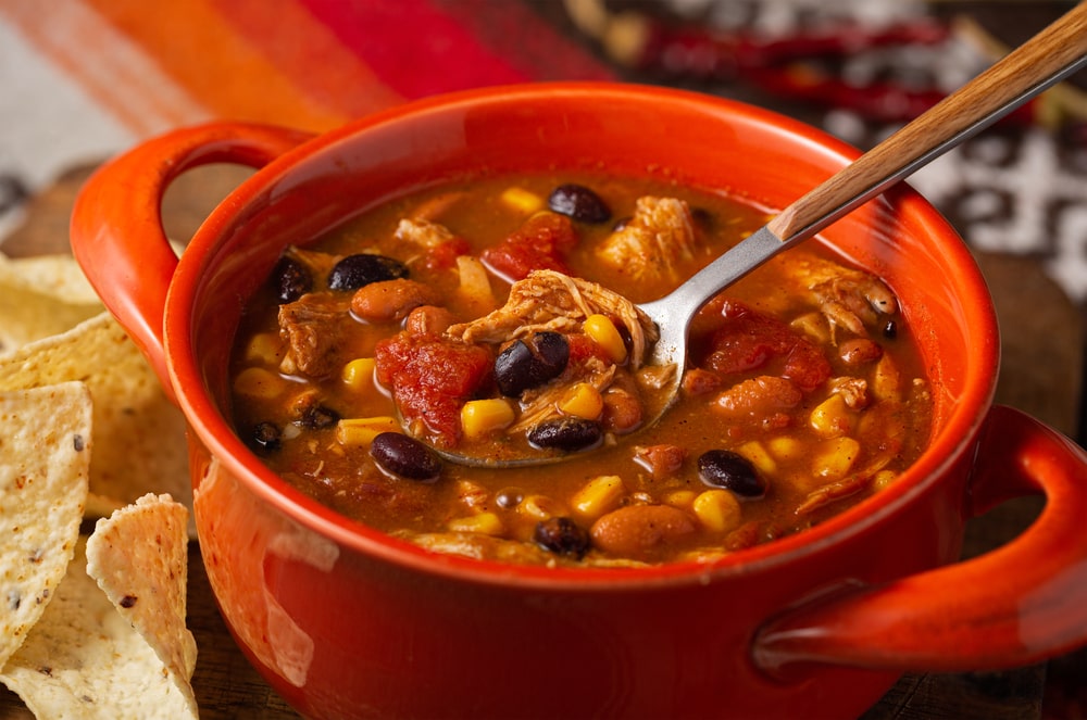 Crockpot Chicken Taco Soup