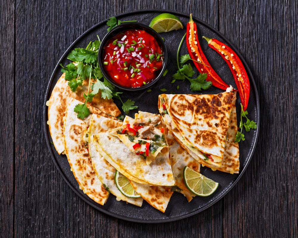 Easy Chicken Quesadillas