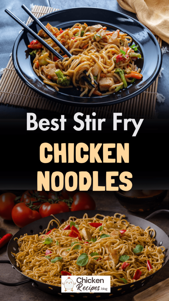 Chicken Noodles stir fry