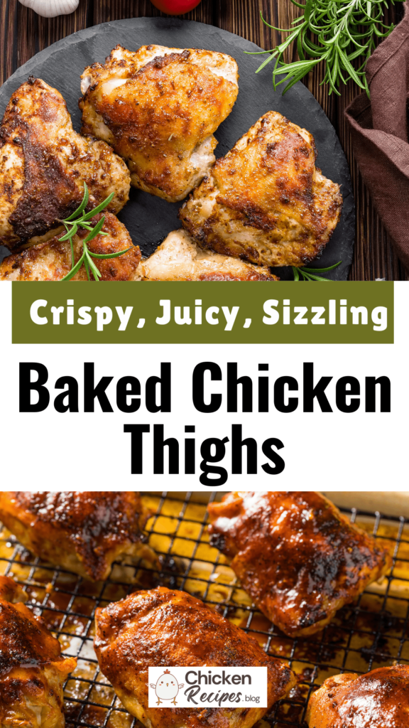 Crispy Baked Chicken Thighs