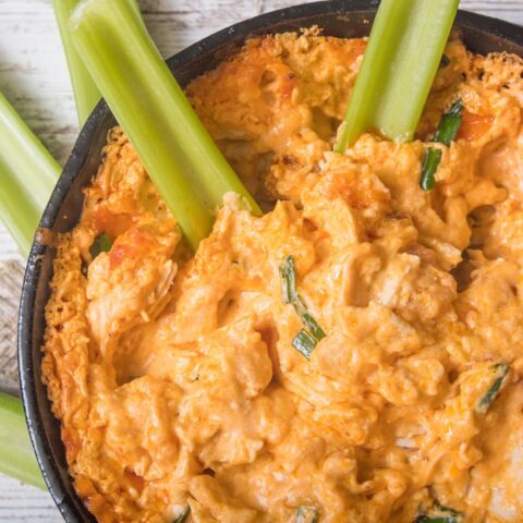 Crock Pot Buffalo Chicken Wing Dip