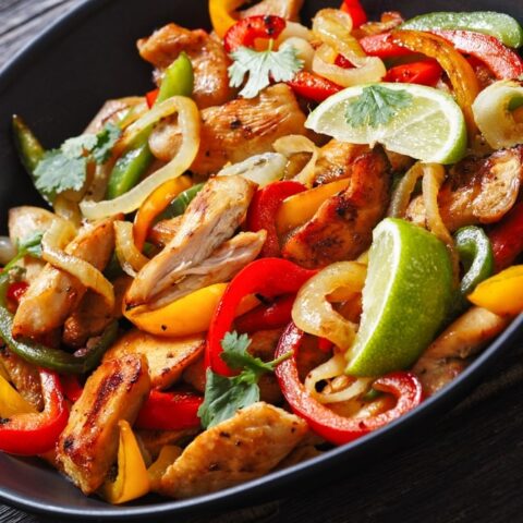 CrockPot Chicken Fajitas