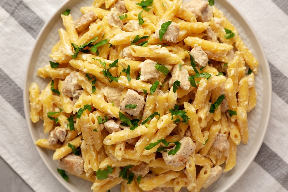 Crockpot Chicken Alfredo