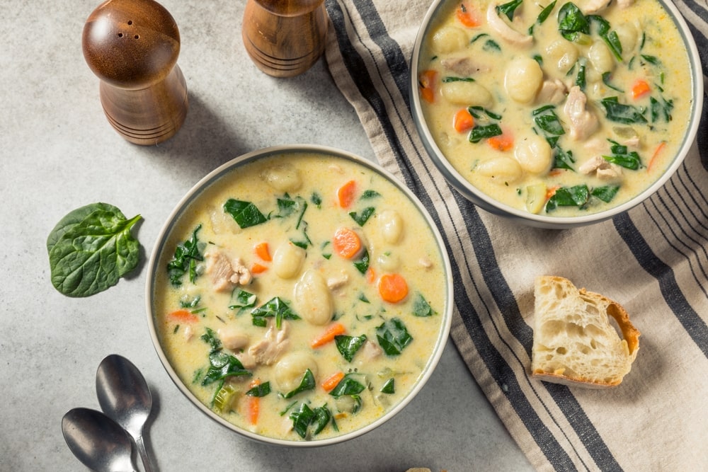 Crockpot Chicken Gnocchi Soup