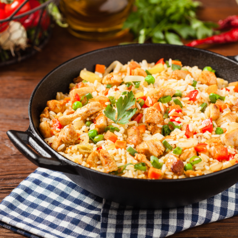 Crockpot Chicken and Rice