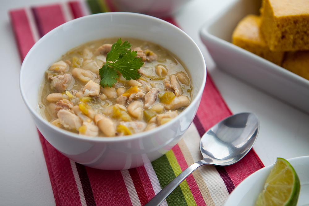 Crockpot White Bean Chicken Chili