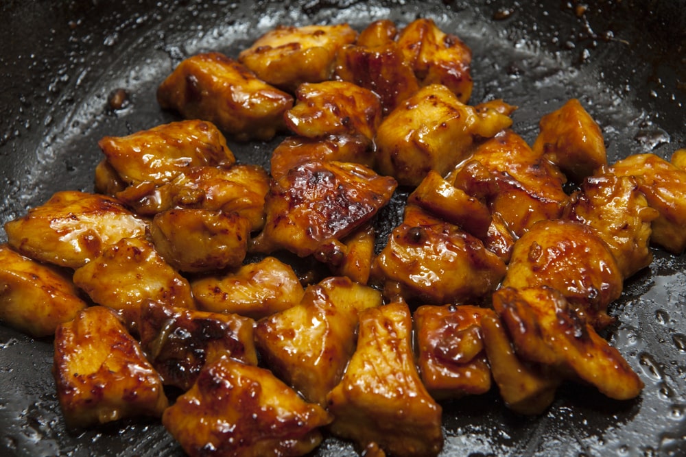 Easy Bourbon Chicken