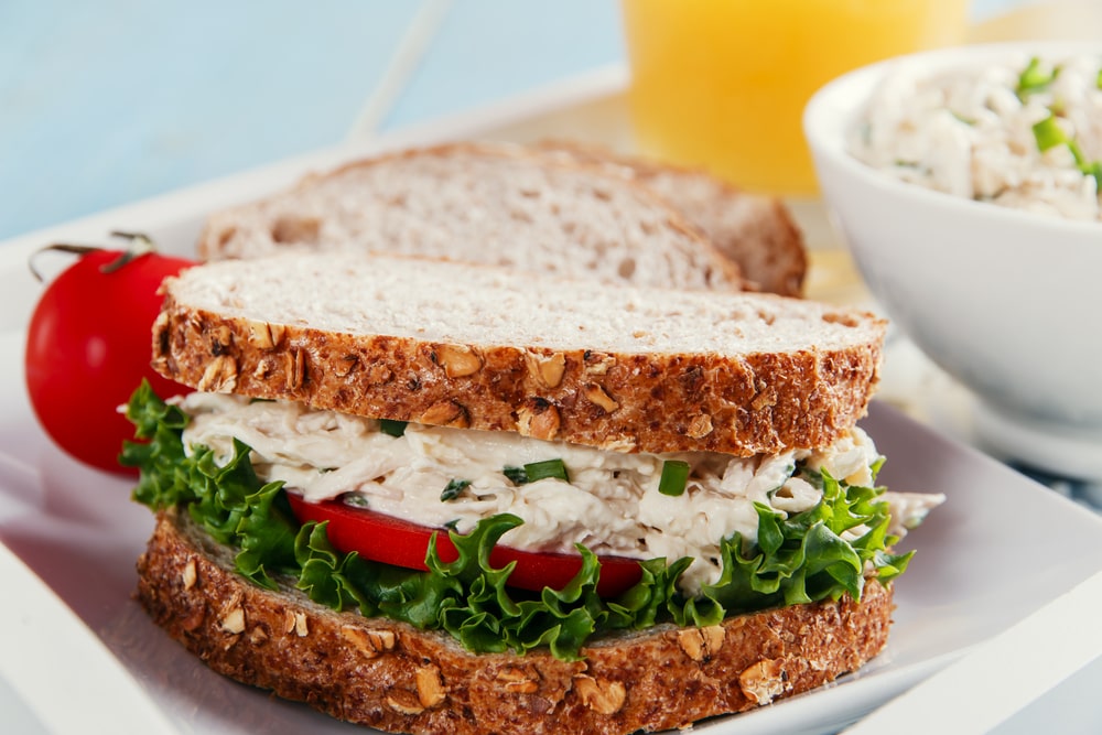 Easy Chicken Salad Sandwich