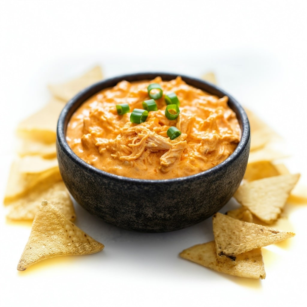 Easy Crock Pot Buffalo Chicken Wing Dip