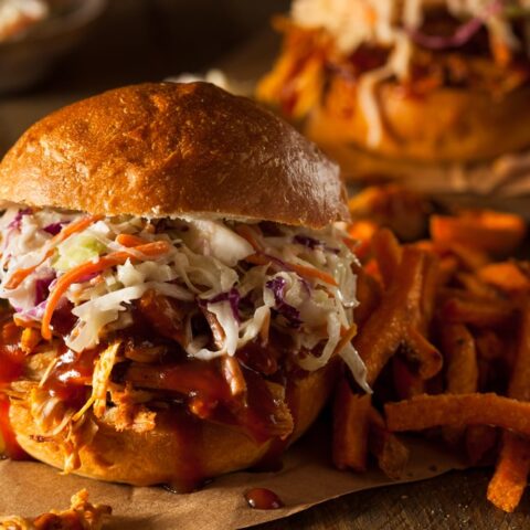 Easy Crock Pot Pulled Chicken