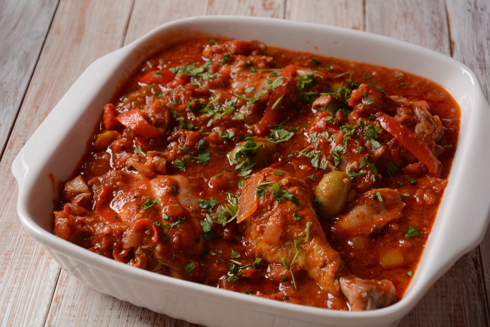 Easy Crockpot Chicken Cacciatore