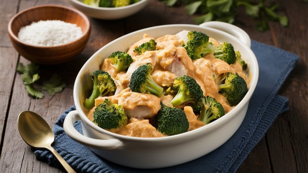 Easy Crockpot Chicken and Broccoli