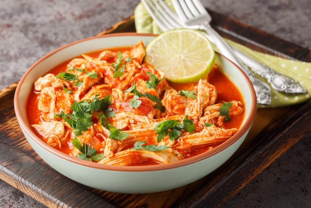 Easy crockpot mexican chicken