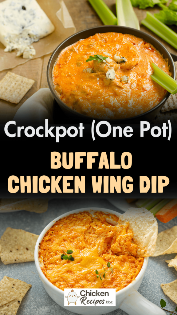 Slow Cooker Buffalo Chicken Wing Dip