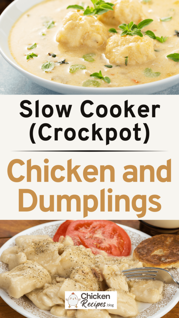 Slow Cooker Chicken and Dumplings