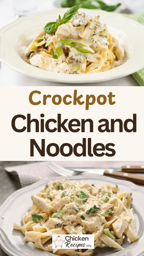 Slow Cooker Chicken and Noodles