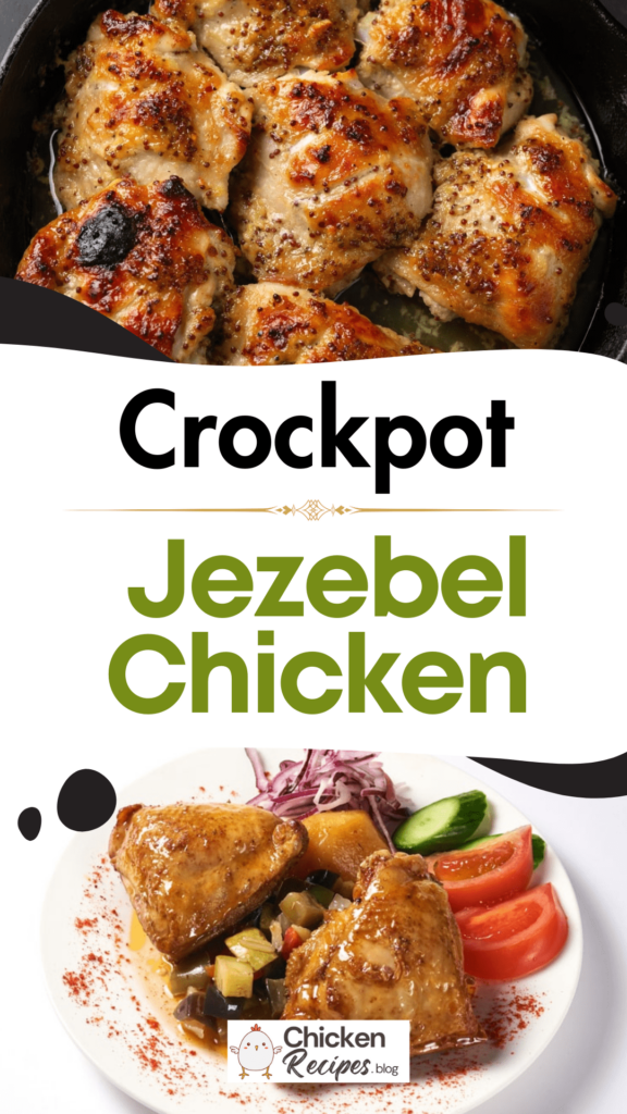 Slow Cooker Jezebel Chicken