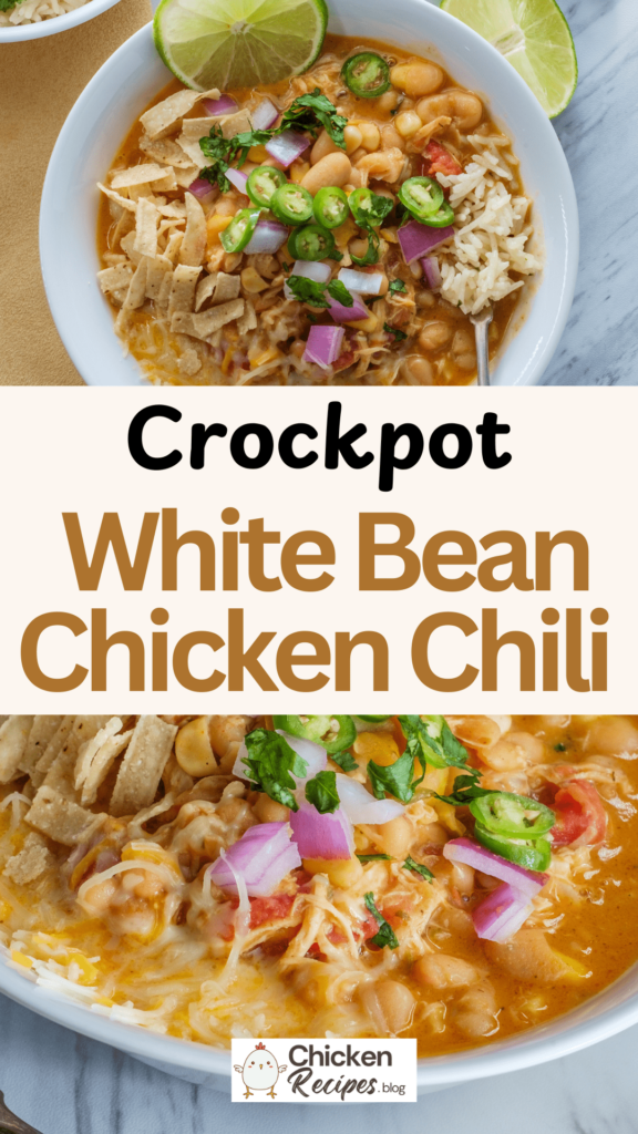 Slow Cooker White Bean Chicken Chili