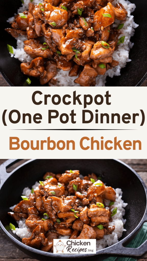 Slow cooker Bourbon Chicken