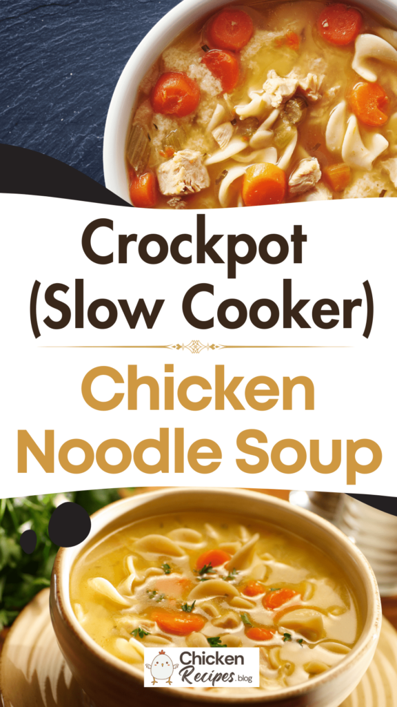 slow cooker chicken noodle soup