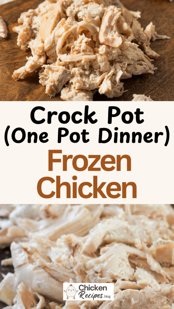 slow cooker frozen chicken