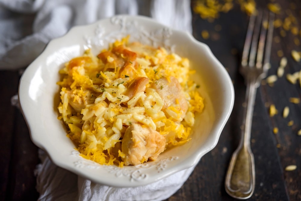 Crockpot Cheesy Chicken and Rice