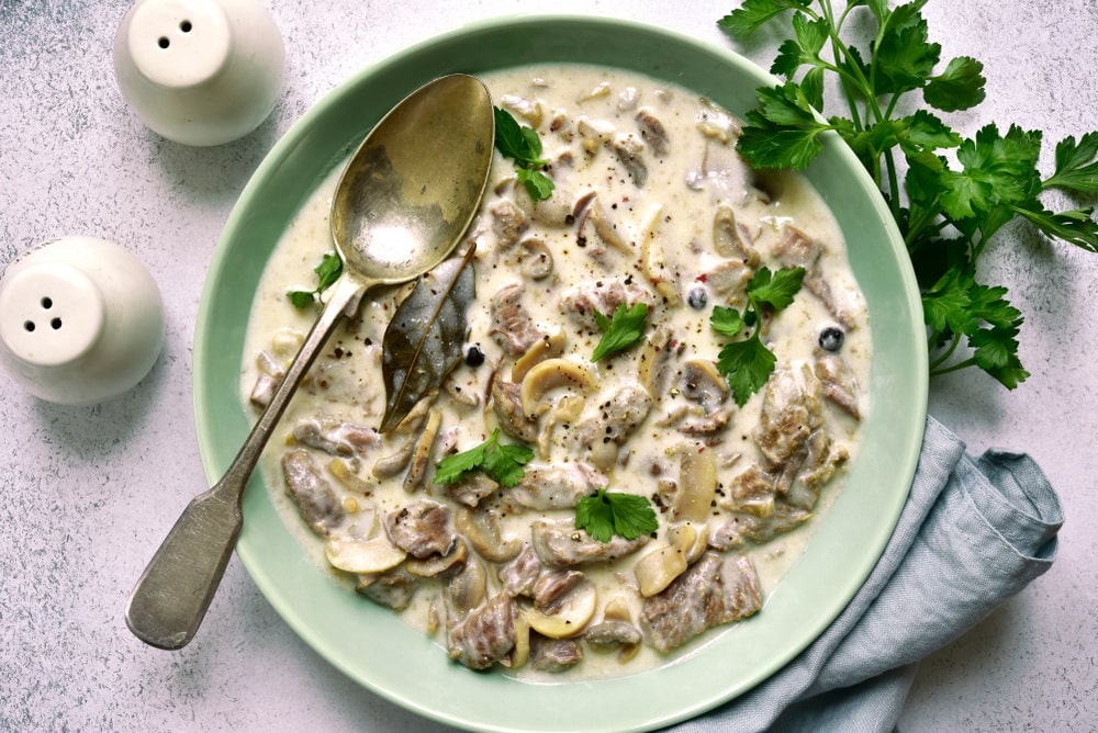 crockpot chicken stroganoff