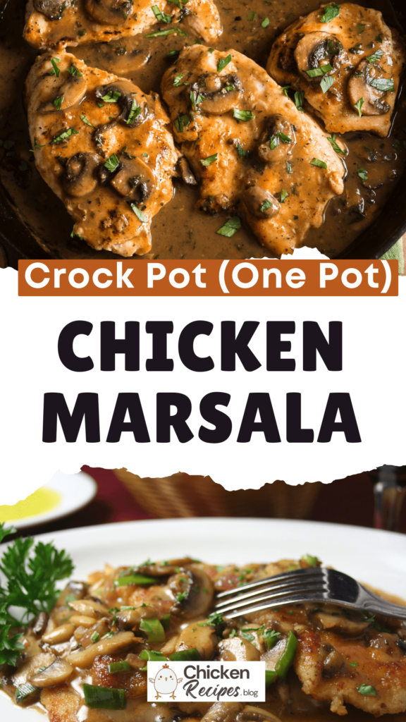 Easy Crock Pot Chicken Marsala