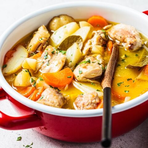 Easy Crock Pot Chicken Stew