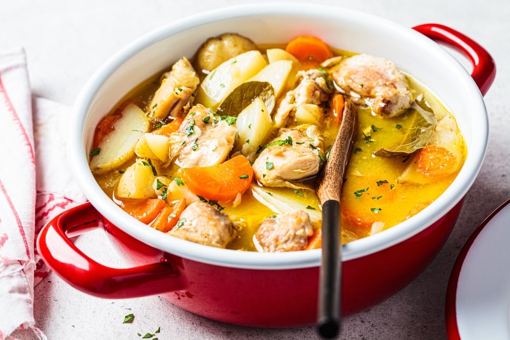 Easy Crock Pot Chicken Stew