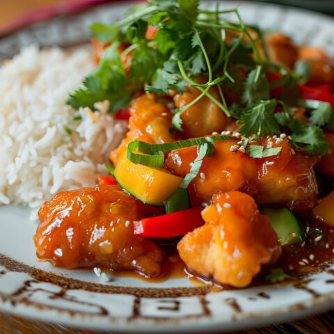 Easy Crock Pot Sweet and Sour Chicken