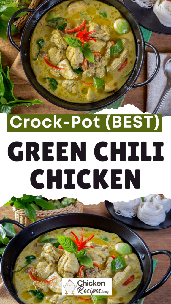 Slow Cooker Green Chili Chicken