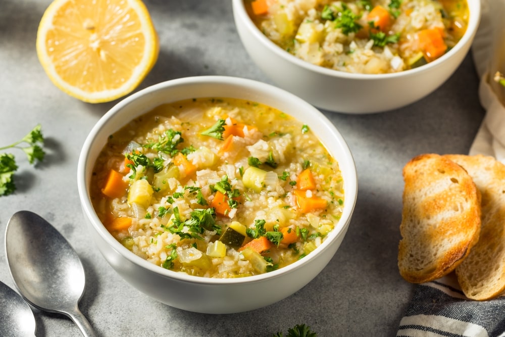 crockpot chicken and rice soup