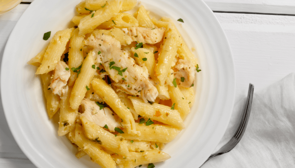 Easy Crockpot Olive Garden Chicken Pasta