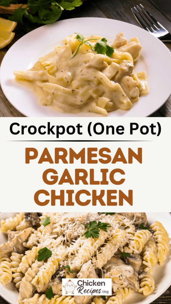 Slow Cooker Parmesan Garlic Chicken