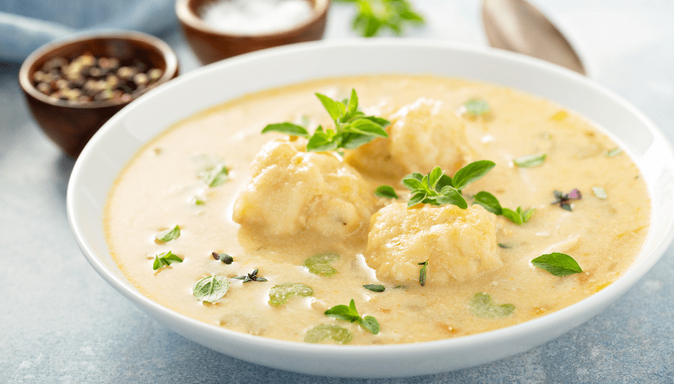 slow cooker 4 ingredient chicken and dumplings