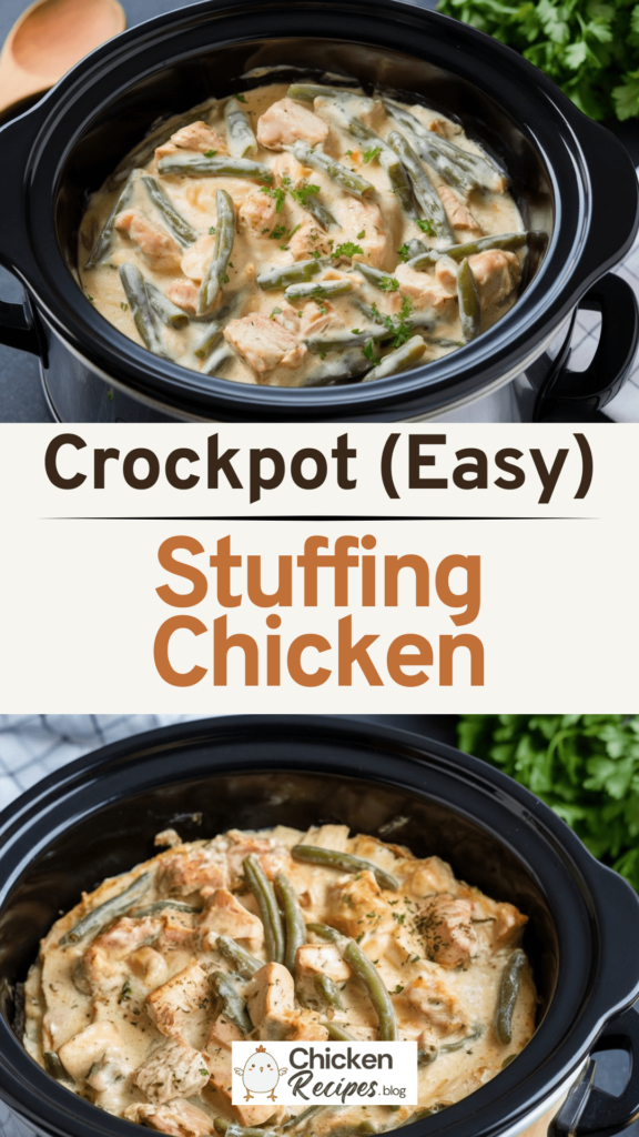 Best Crockpot Stuffing Chicken