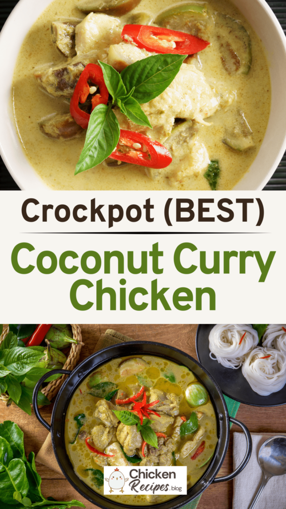 Crockpot Coconut Curry Chicken