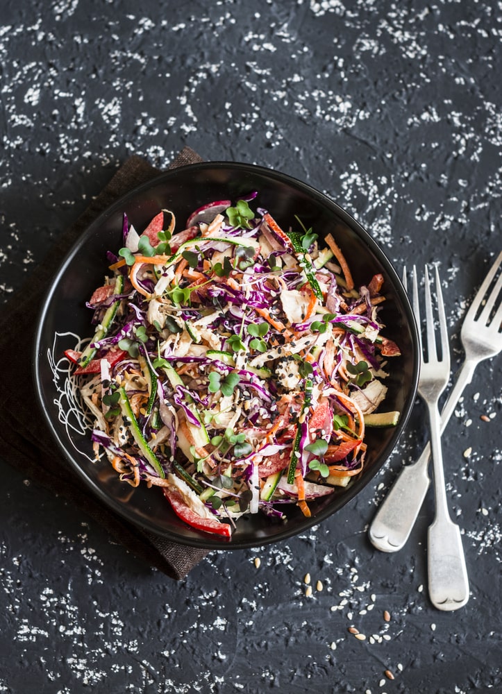 Easy Asian Chicken Salad