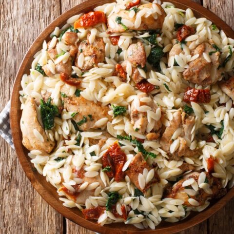 Easy Chicken Orzo