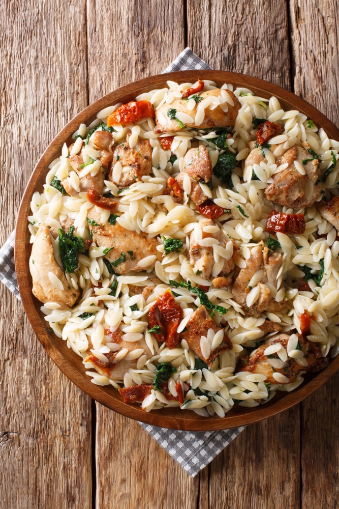 Easy Chicken Orzo