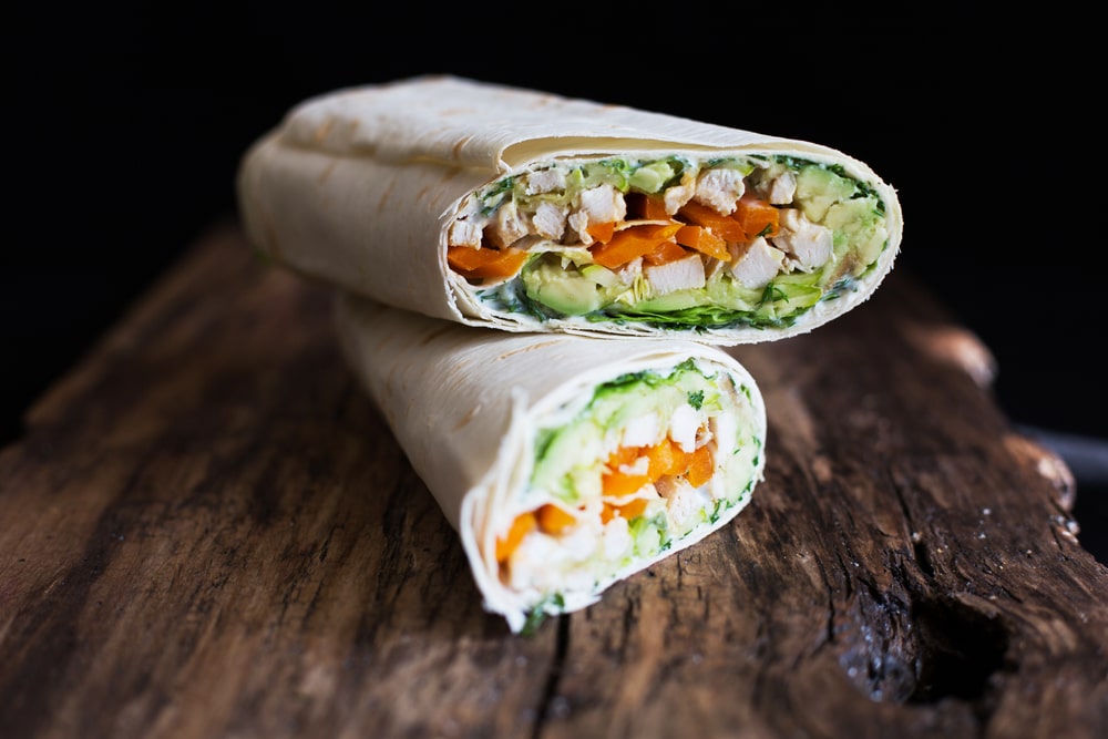 Easy Chicken Wrap