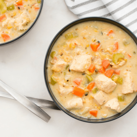 Easy Creamy Chicken Corn Chowder