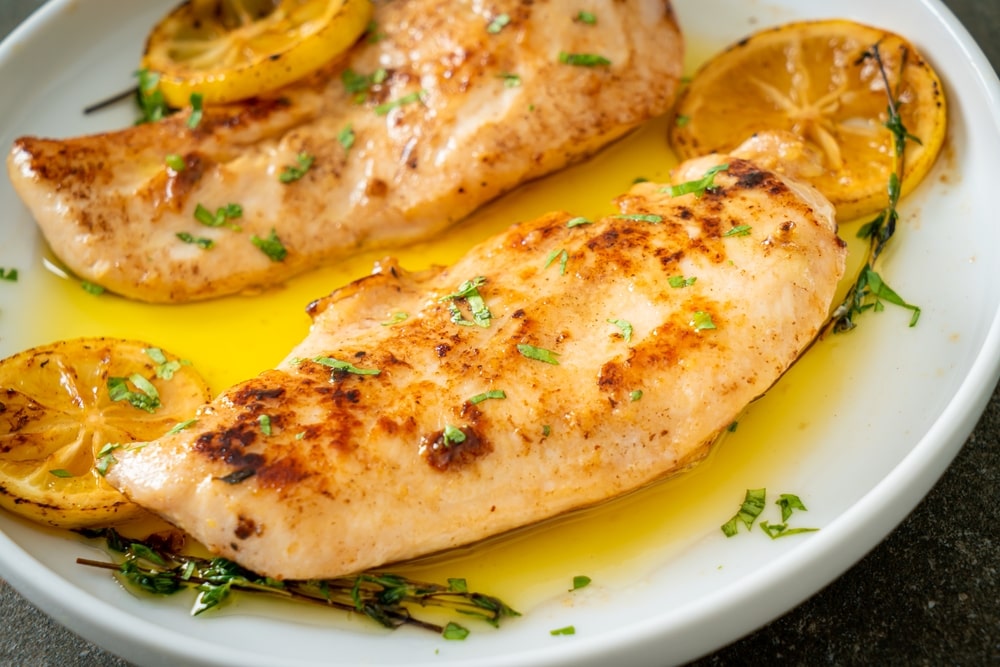 Easy Crockpot Chicken Garlic Lemon