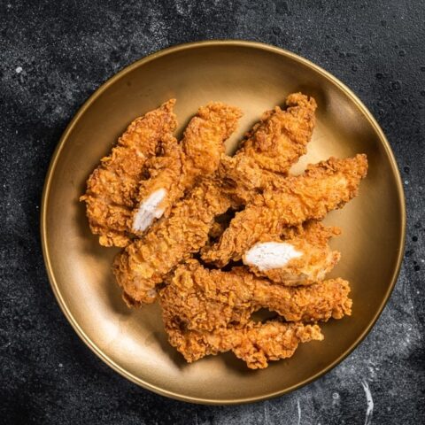 Easy Fried Chicken Strips